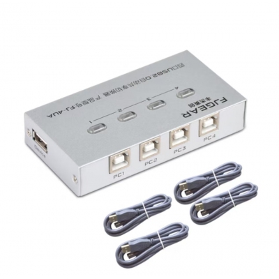 豐杰英創(chuàng)（FJGEAR）usb自動切換共享器四進一出